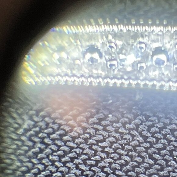 Sterling Silver & Diamond Bar Necklace — Dainty Minimalist 18” MSCO 925 - Picture 6 of 13